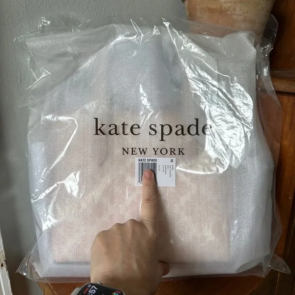 Kate Spade Pink Signature Small Tote Bag VEGAN - Picture 2 of 14